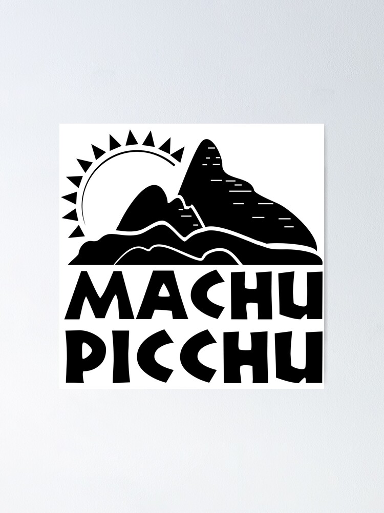 Imagen 1 de 3, Póster con la obra Machu Picchu Sun, diseñada y vendida por SmiledClothing.