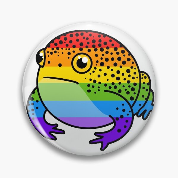 Item preview, Pride frog designed and sold by saunterdownward.