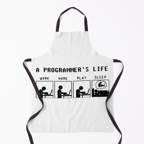 Item preview, Funny Programmer Life Work Home Play Sleep Java C++ Python Love Art Design Happy Apparel Essential Inspiration Joy Mood Funny Cat designed and sold by DesignByHeartUK.