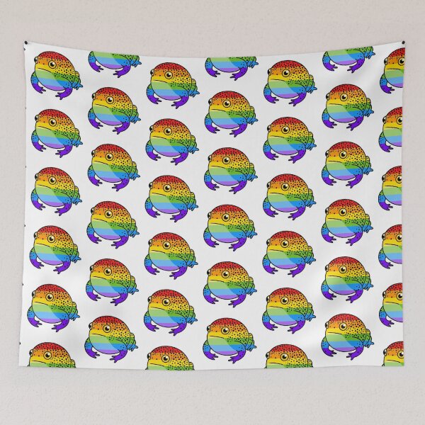 Item preview, Pride frog designed and sold by saunterdownward.