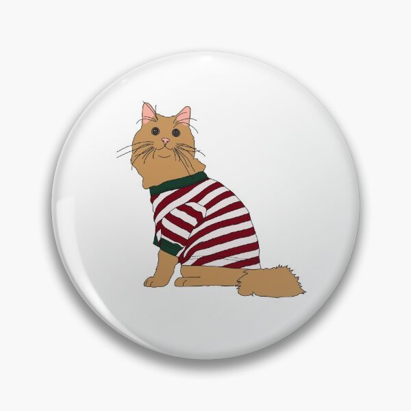 Item preview, Cat in Christmas Pajamas (Orange) designed and sold by nklange240.