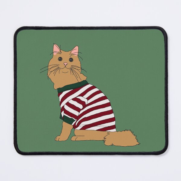 Item preview, Cat in Christmas Pajamas (Orange) designed and sold by nklange240.
