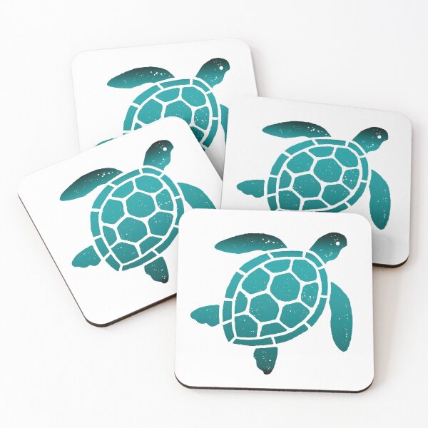 Item preview, Sea Turtle in Dark Cyan designed and sold by Lisa Thomas.