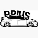 Toyota Prius Poster By Isska Redbubble