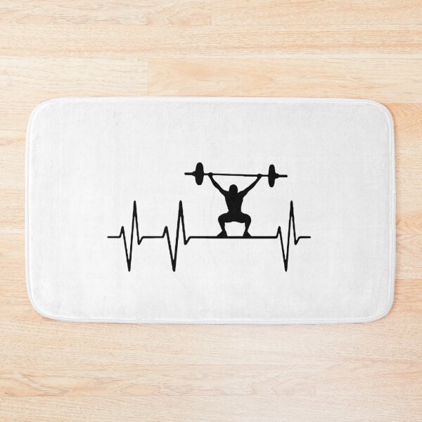 Artikelvorschau, Love Weight Lifting Love Power Lifting gym fitness Happy Apparel Essential Inspiration Joy Mood Funny entworfen und verkauft von DesignByHeartUK.