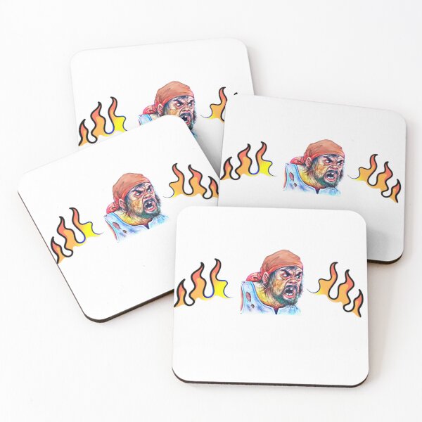 Item preview, angry pirates fire anime art for men women  designed and sold by salahnewdesign.