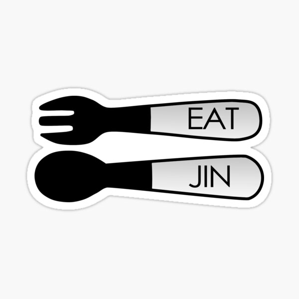 COMA JIN Pegatina