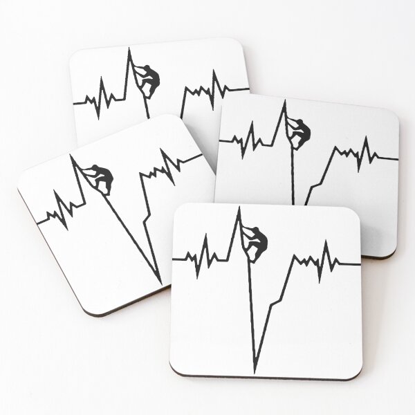 Item preview, Love Hiking heartbeat Mountain Love Heartbeat outdoor Heartbeat Funny MTB Dirt Bike Art Design Happy Apparel Essential Inspiration Joy Mood Funny designed and sold by DesignByHeartUK.