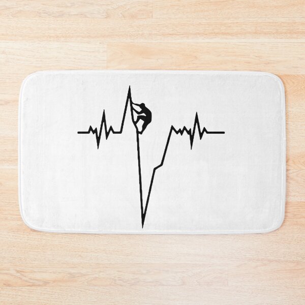 Item preview, Love Hiking heartbeat Mountain Love Heartbeat outdoor Heartbeat Funny MTB Dirt Bike Art Design Happy Apparel Essential Inspiration Joy Mood Funny designed and sold by DesignByHeartUK.
