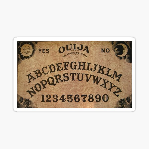 Ouija Board Sticker Sticker