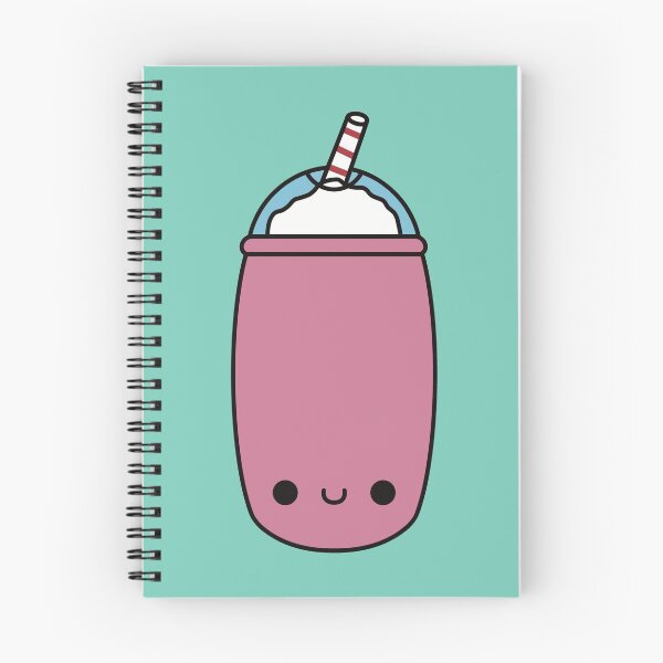 Item preview, Cute Kawaii Strawberry Milkshake designed and sold by KawaiiByDice.