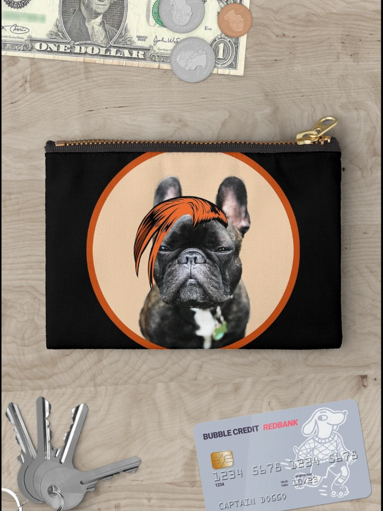 Thumbnail 3 of 4, Zipper Pouch, Dogs In Wigs designed and sold by RomeoSketches.