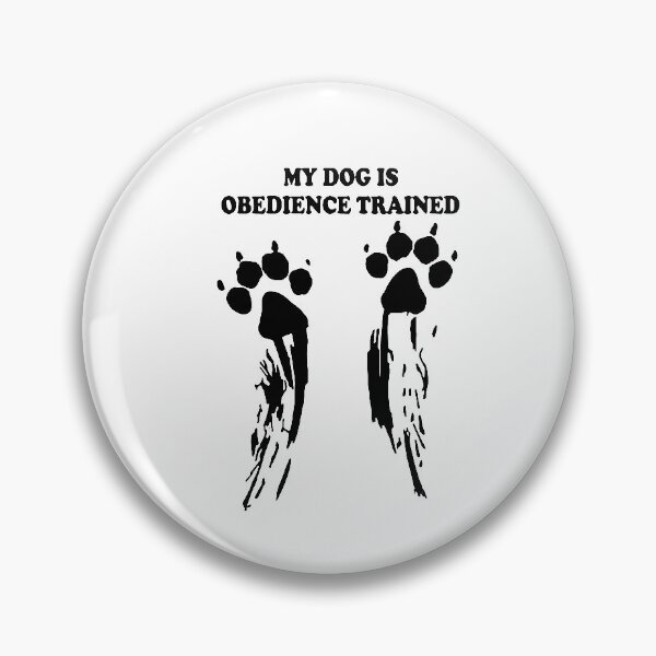 Item preview, My Dog is Obedience Trained Love Golden Retriviever Love Dog Pet Animal Love Cute Dog Art Design Happy Apparel Essential Inspiration Joy Mood Funny designed and sold by DesignByHeartUK.