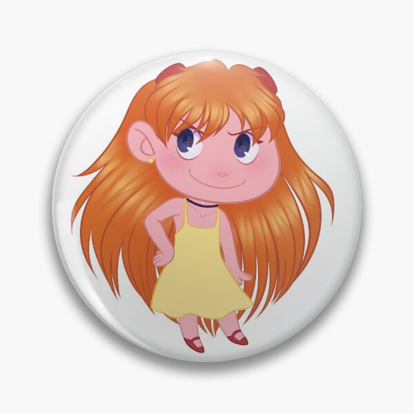 Item preview, Neon Genesis Evangelion: Chibi Asuka designed and sold by Stomphia.