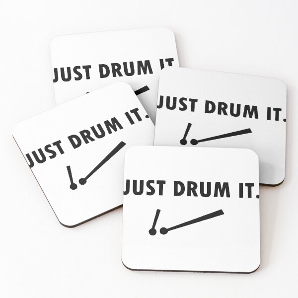 Item preview, Just Drum it Funny Drummer The Sound of the Drum is Calling Drummer music Idea Gift Premium Apparel Funny Holiday Xmas designed and sold by DesignByHeartUK.