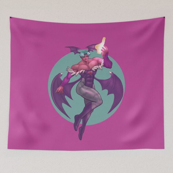 Item preview, Morrigan, Dark Stalkers, Gender Bender Fanart designed and sold by JaxintoArt.