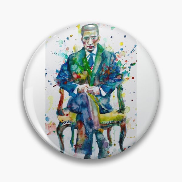 Item preview, YUKIO MISHIMA - watercolor portrait. 3 designed and sold by lautir.