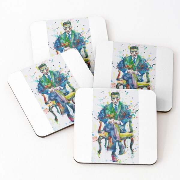 Item preview, YUKIO MISHIMA - watercolor portrait. 3 designed and sold by lautir.