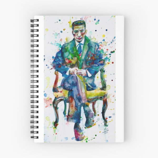 Item preview, YUKIO MISHIMA - watercolor portrait. 3 designed and sold by lautir.