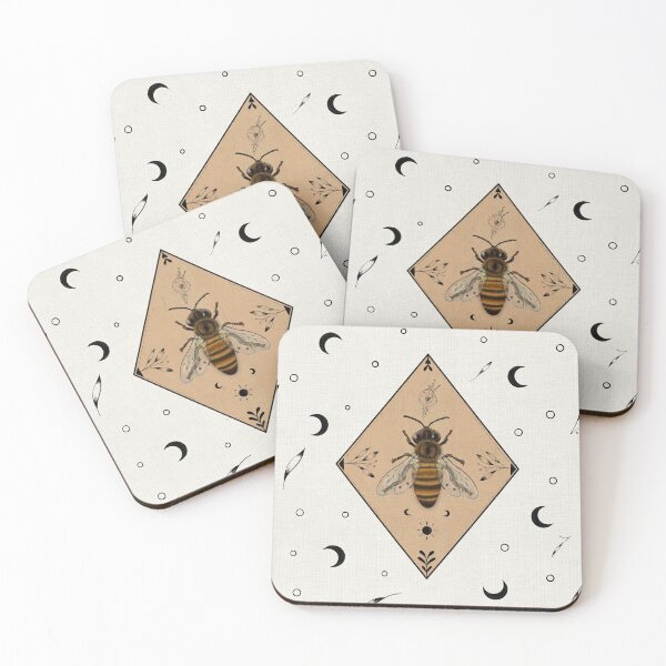 Item preview, Illustrative bee pattern  designed and sold by TyesaHughes.