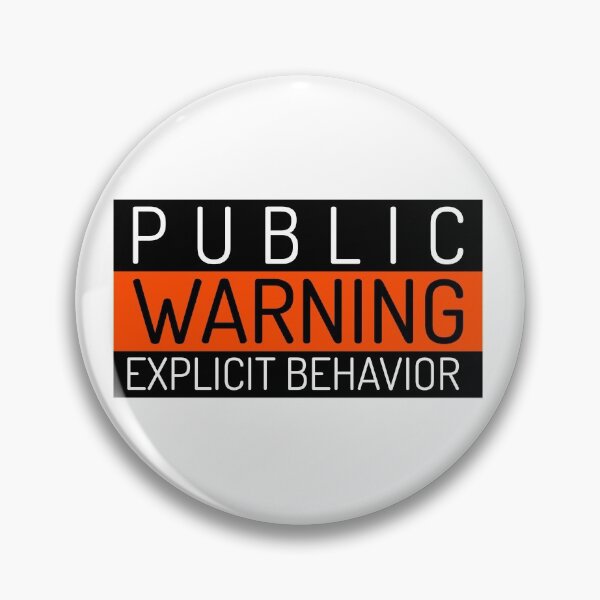 Item preview, Public Warning designed and sold by Sunset-1.