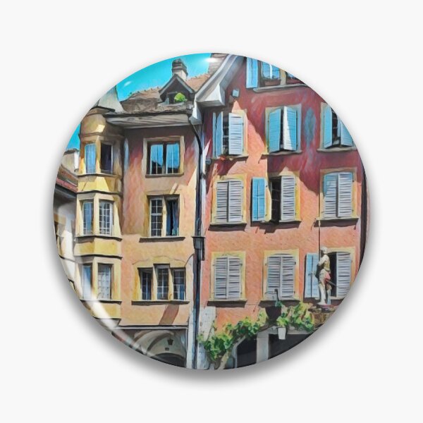 Aperçu de l'œuvre Biel Bienne Rues créée et vendue par Sofia-Draws.