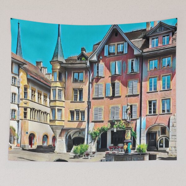 Item preview, Biel Bienne Streets designed and sold by Sofia-Draws.