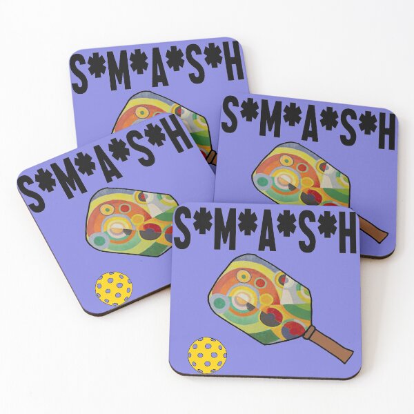 Item preview, Funny Smash Pickleball Sports Cartoon designed and sold by Nature's Fancy.