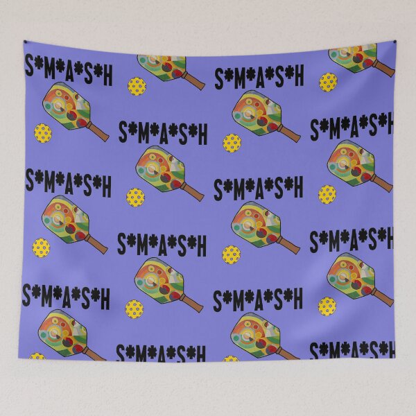 Item preview, Funny Smash Pickleball Sports Cartoon designed and sold by Nature's Fancy.
