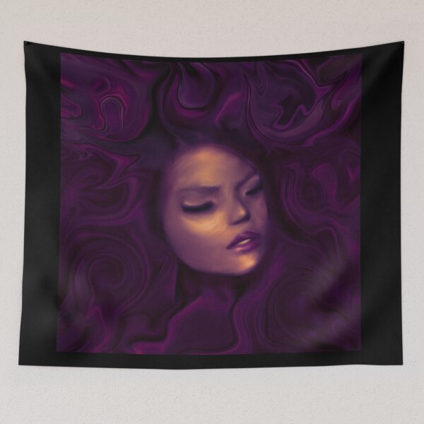 Item preview, Woman Abstract Portrait - Fine Art designed and sold by LenaKiagia.