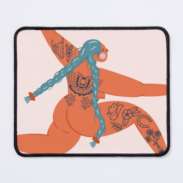 Item preview, Feminist Body Positivity Girl with Tattoos  designed and sold by Monica  Segura.