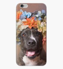 Flower Power, Angel smiling iPhone Case