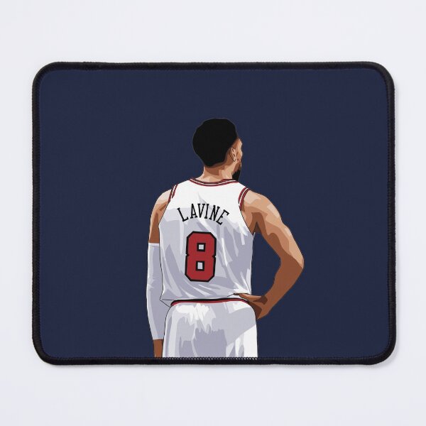 Item preview, Zach Lavine Vector Back Qiangy designed and sold by qiangdade.