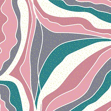 Artwork thumbnail, Random Shaped Pattern Spring by MC Art Studio