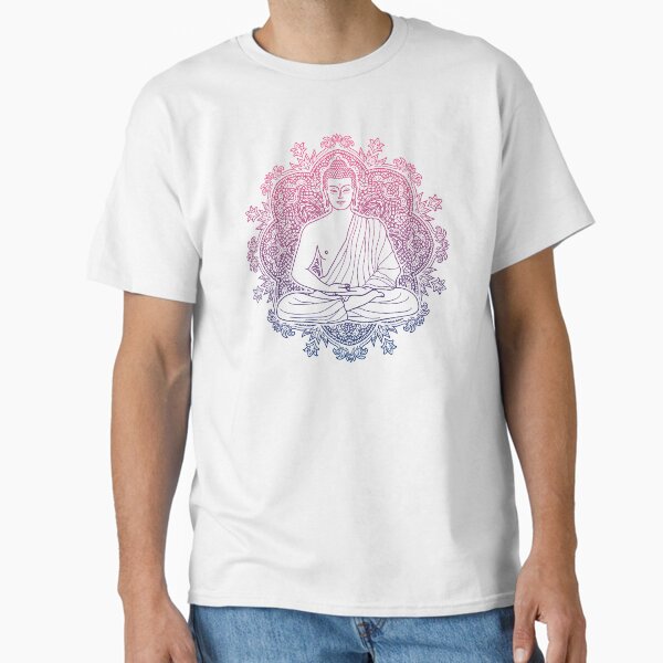 Item preview, Sitting Buddha with Mandala Background  designed and sold by SoccaTamam.