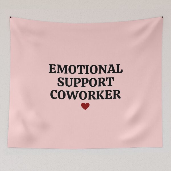 Item preview, Emotional Support Coworker designed and sold by Everythingafter.