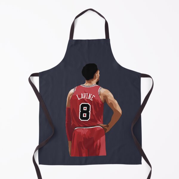 Item preview, Zach Lavine Vector Back Qiangy designed and sold by qiangdade.