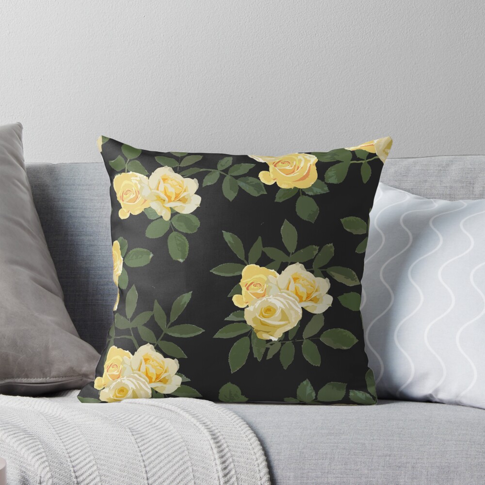 Item preview, Throw Pillow designed and sold by Hollyroseart.