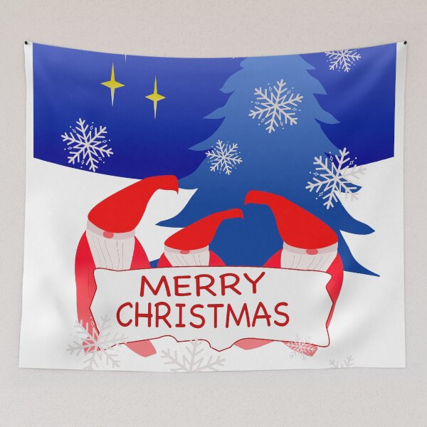 Item preview,     Christmas Funny Gnome Wall Decor Poster designed and sold by EdwardMonet.