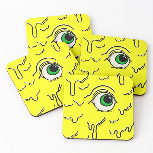 Item preview, Yellow & Green Slimy Cyclops Eye designed and sold by potatoegoat.