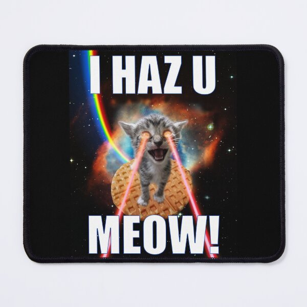 Item preview, I Haz U Meow Space Kitten designed and sold by ParadoxProducts.