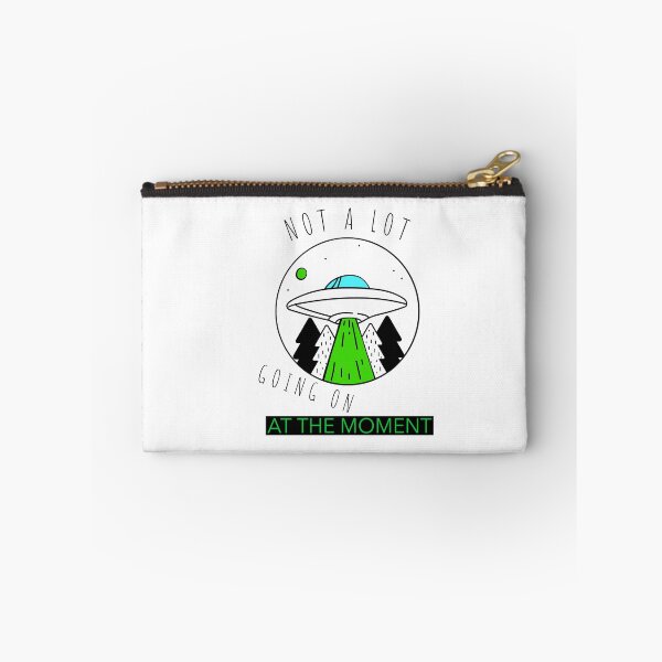 Item preview, NOT A LOT GOING ON AT THE MOMENT "UFO LOGO" T-SHIRT/STICKER designed and sold by BestCoolStuff.