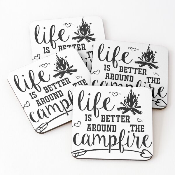 Item preview, Life Is Better Around the Campfire | Camping Lovers designed and sold by simplife-art.