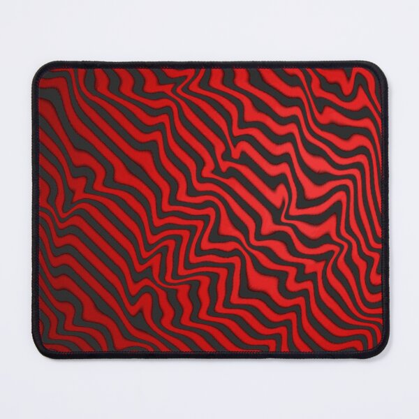 Item preview, Red Stripes Wavy Illusion designed and sold by Printshac.