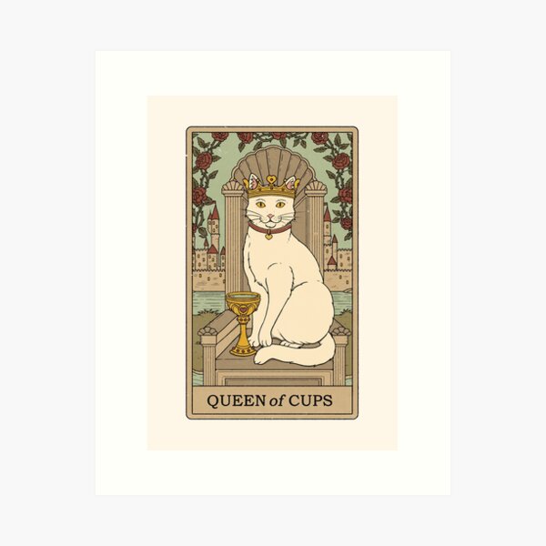 Item preview, Queen of Cups designed and sold by Thiago Corrêa.