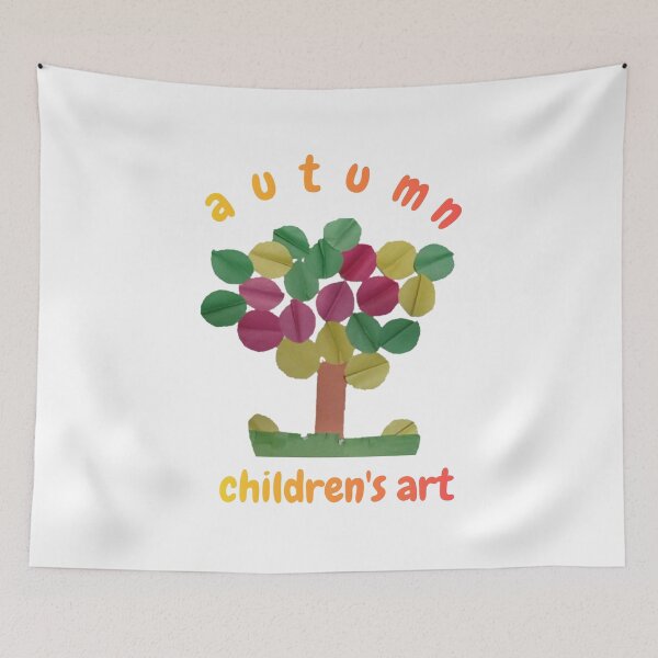 Item preview, Children's art work "autumn" designed and sold by Umiska.