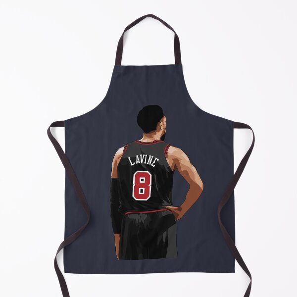Item preview, Zach Lavine Vector Back Qiangy designed and sold by qiangdade.