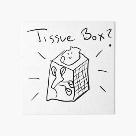 Tissue Box Cute Tissue Paper Sticker For Kids Boys Girls Tissue Box Poster  for Sale by Md. Manjur Ahamed