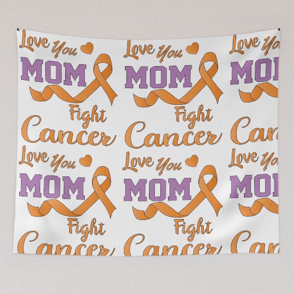 Item preview, Love you MOM - Fights Cancer designed and sold by Designer-amjed.