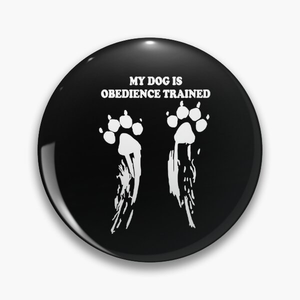 Item preview, My Dog is Obedience Trained Love Golden Retriviever Love Dog Pet Animal Love Cute Dog Art Design Happy Apparel Essential Inspiration Joy Mood Funny designed and sold by DesignByHeartUK.